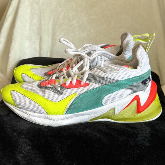 PUMA LQDCell Origin White/Yellow Size 11 Men’s Sneakers - Picture 2 of 8